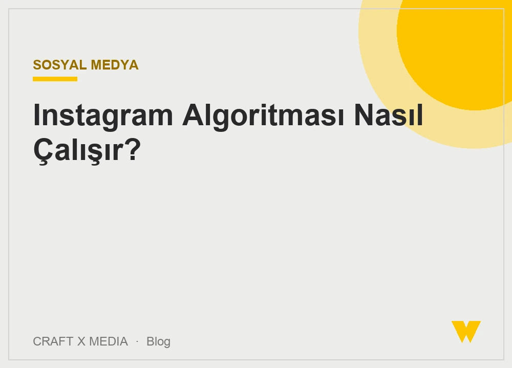 Instagram algoritması